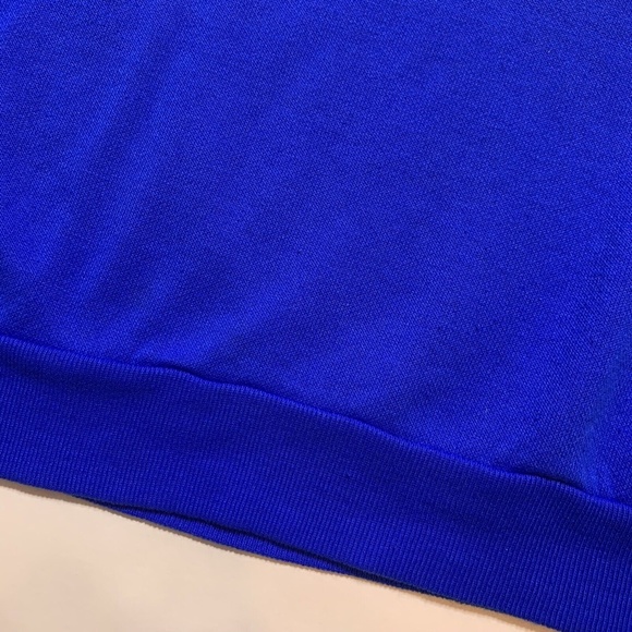 Vintage 80s 90s University of Hard Knocks Thin Soft Blue Crewneck Sweatshirt XS - Picture 3 of 6